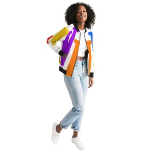 chiefsculture.COM - LIVING UNAPOLOGETICALLY BLACK Women's Bomber Jacket